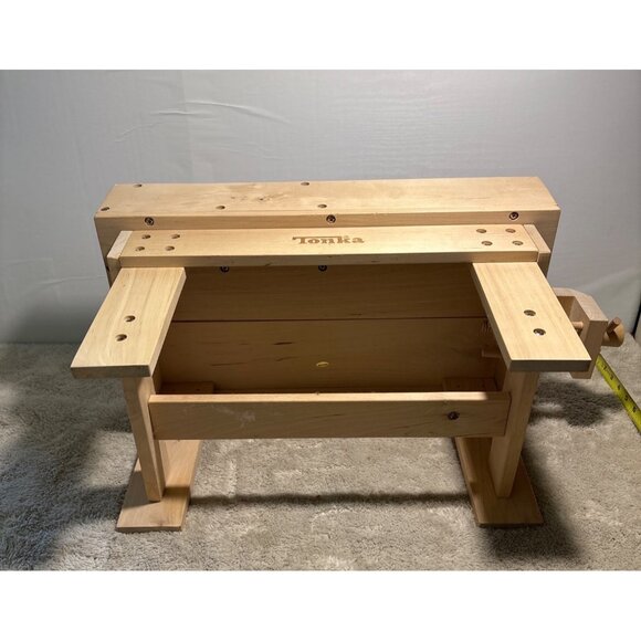 Tonka Workbench Wooden Toy With Tools & Accessories Creativity Fine Motor Skills - Picture 11 of 16